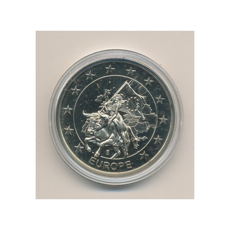 Médaille - Malte - Membre Union Européenne - maillechort