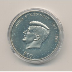 Libéria - 10 Dollars 2000 - John F Kennedy