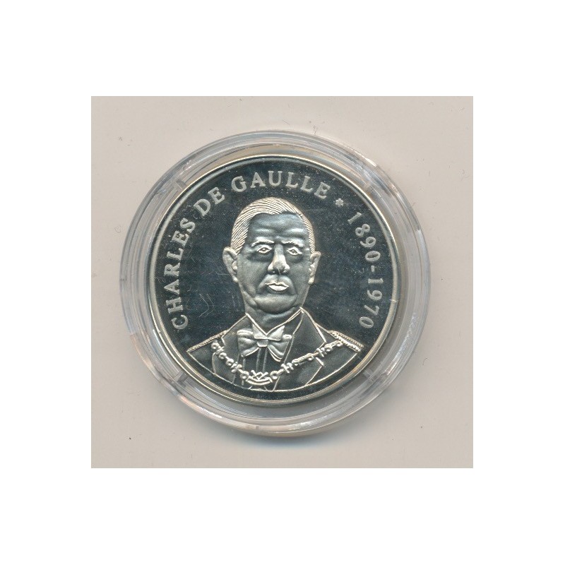 Médaille - Charles De Gaulle - Président de la République - 1890-1970