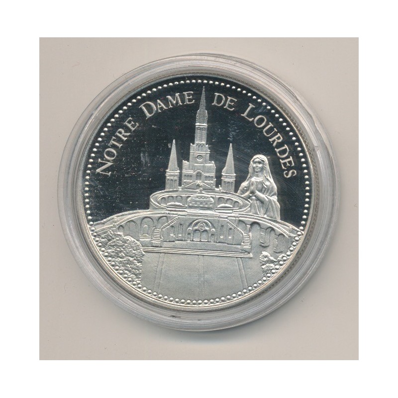 Médaille - Notre dame de Lourdes - Trésor patrimoine de France