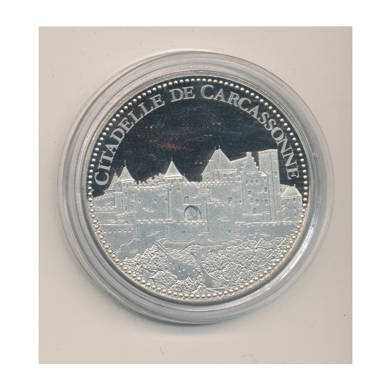 Médaille - Citadelle de Carcassonne - Trésor patrimoine de France