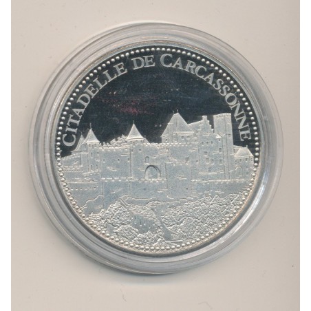 Médaille - Citadelle de Carcassonne - Trésor patrimoine de France