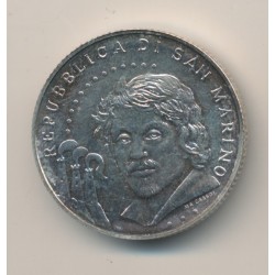 St Marin - 5 Euro  2010 - Carvaggio - argent