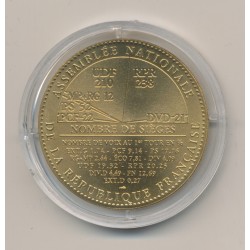 Médaille - Élections législatives - 1993 - Marianne - bronze - 41mm 2