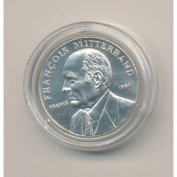 Médaille - François Mitterrand - argent - 1981 - 21mm - sans certificat