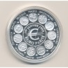Ecu EUROPA - 1999 - 1er janvier 1999 euro parité - argent