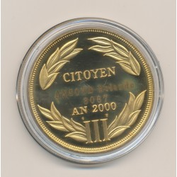 Médaille - Citoyen AN 2000 - bronze - 41mm 2
