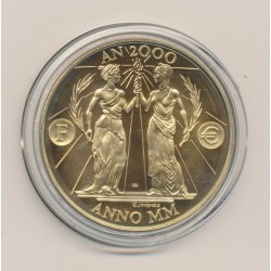 Médaille - Citoyen AN 2000 - bronze - 41mm - N°9862
