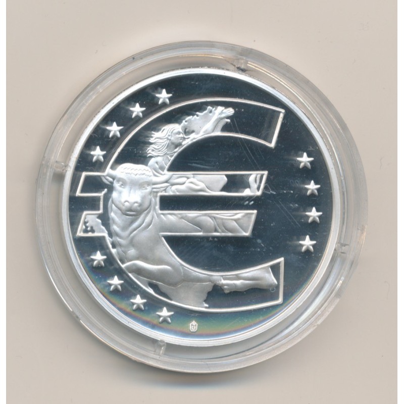 Médaille - Autriche - 1 janvier 2002 - 1ère émission de l'euro