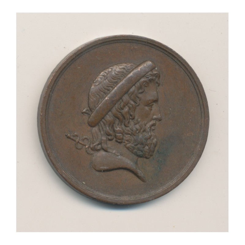 Médaille - Ville de Paris - Société médicale - 2e arrondissement - cuivre