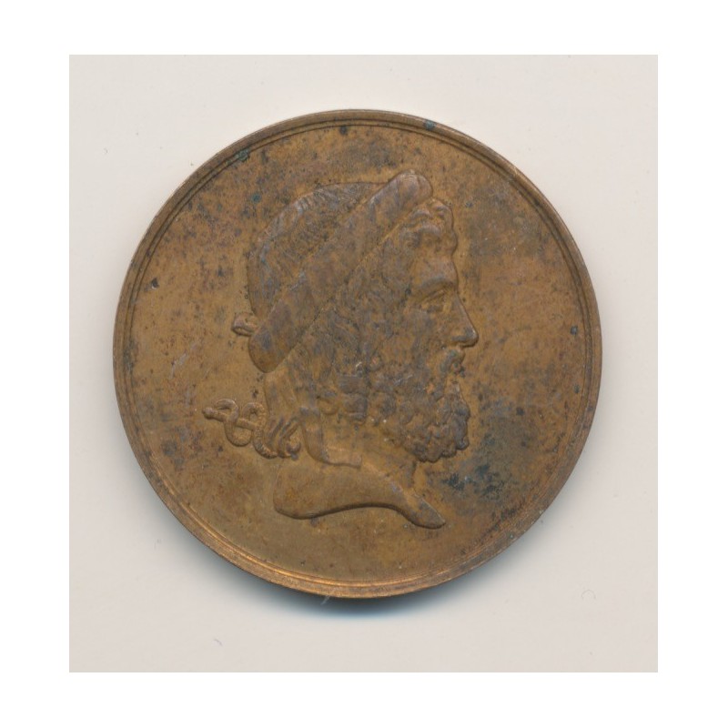 Médaille - Ville de Paris - Société médicale - 9e arrondissement - cuivre