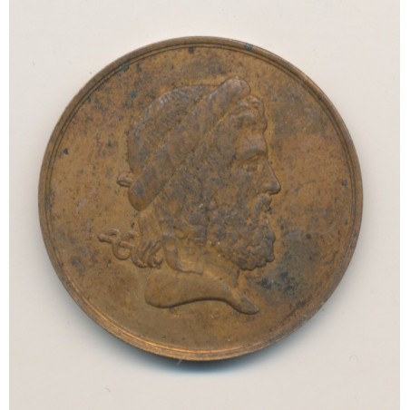 Médaille - Ville de Paris - Société médicale - 9e arrondissement - cuivre