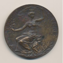 Médaille - Exposition de Paris - 1900 - bronze