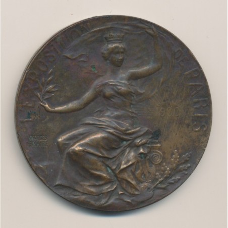 Médaille - Exposition de Paris - 1900 - bronze