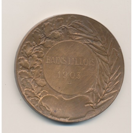 Médaille - Bain Lillois - 1903 - bronze