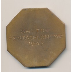 Médaille - Championnat de France Pentathlon 1948 - bronze 2