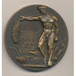 Médaille - Jeunesse et sport - offert par le ministre - bronze - Pradeilhes