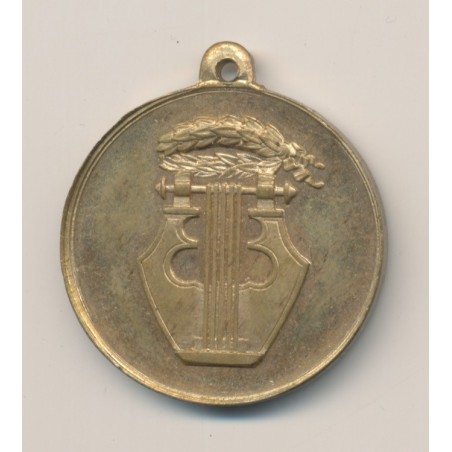 Médaille - Souvenir concours de musique - Rumilly - 1877 - laiton