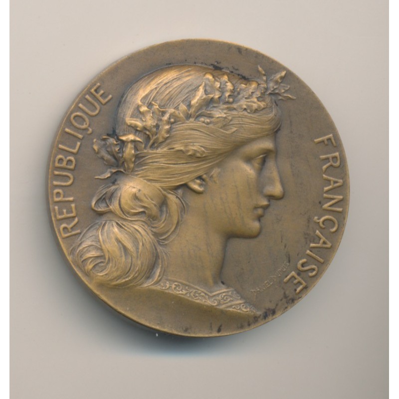 Médaille - Ville de Bordeaux - République Française - bronze - H.Dubois 