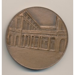 Médaille - Chambre de commerce - La Rochelle - 1719-1969 - Proue Navire - bronze - Dropsy 2