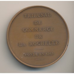 Médaille - Tribunal de commerce - La Rochelle - bronze - A.Borrel 2