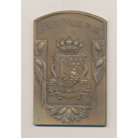 Médaille - Le Touquet Paris plage - Week end aérien - 1923 - bronze