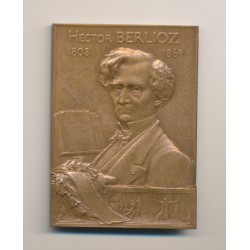 Médaille - Hector Berlioz - Bronze - Dupré