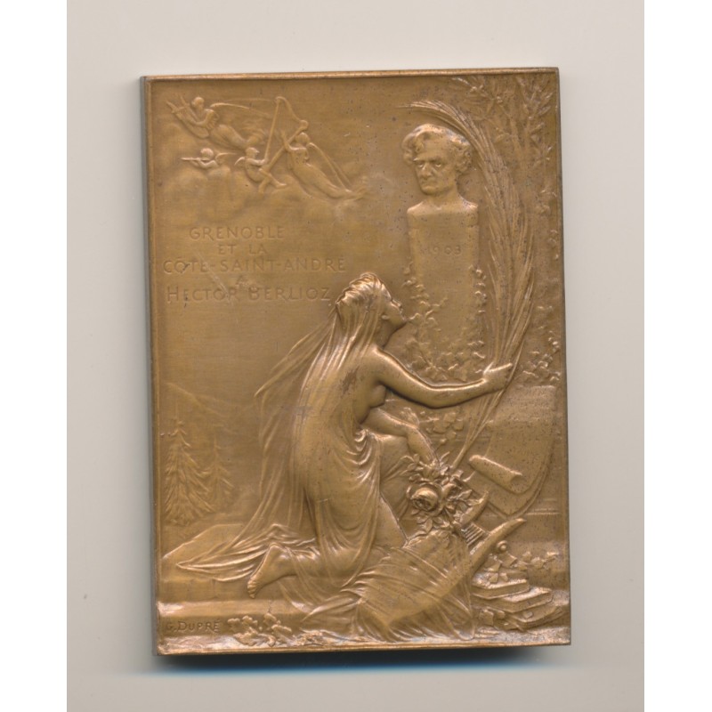 Médaille - Hector Berlioz - Bronze - Dupré