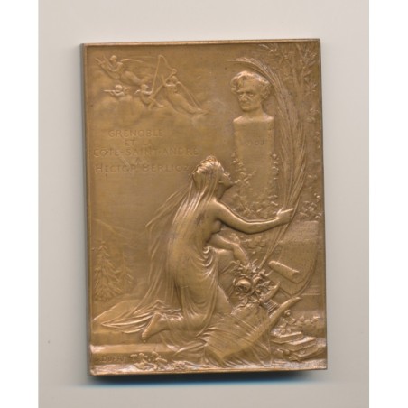 Médaille - Hector Berlioz - Bronze - Dupré