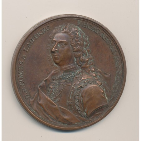 Médaille - Comte de Lautrec - 1738 - bronze