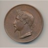Médaille - Napoléon III - Prise de Sébastopol - 8 septembre 1855 - cuivre - 46mm