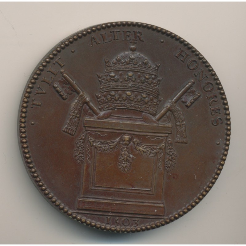 Médaille - Georges d'Amboise - 1503 - bronze - 54mm