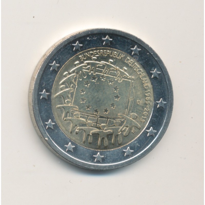  2€ Allemagne 2015 - Drapeau
