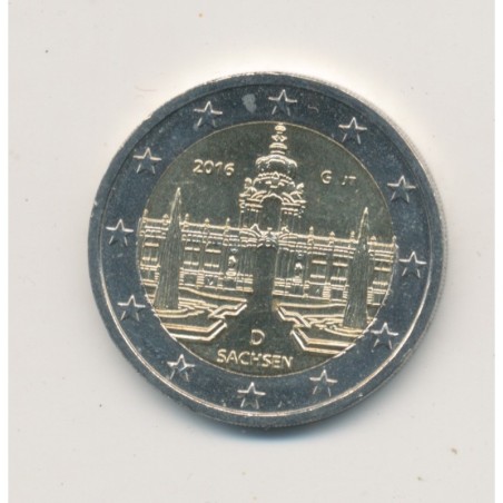  2€ Allemagne 2016 - Sachsen