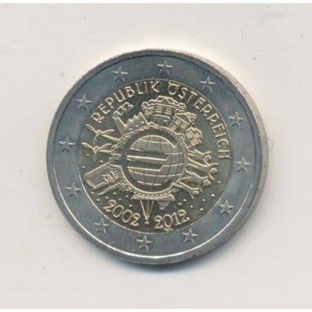 2€ Autriche 2012 - 10 ans de l'euro