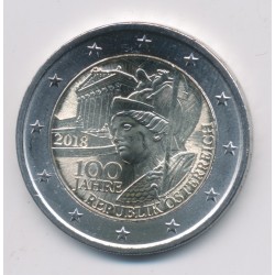2€ Autriche - 2018