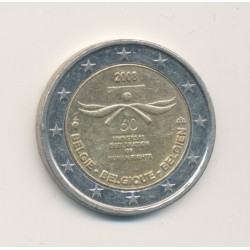 2 Euro Belgique 2008 - 60e anniversaire déclaration droits de l'homme