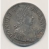 Louis XIV - Écu à la mèche longue - 1647 H La Rochelle