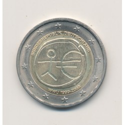 2 Euro Belgique 2009 - 10e anniversaire UEM