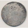 Louis XIV - Écu à la mèche longue - 1647 G Poitiers