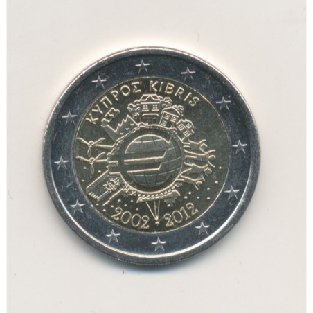 2€ Chypre 2012 - 10 ans de l'euro