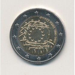 2€ Chypre 2015 - 30ème anniversaire du drapeau européen