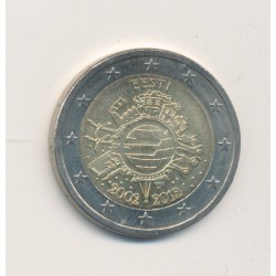 2€ Estonie 2012 - 10 ans de l'euro