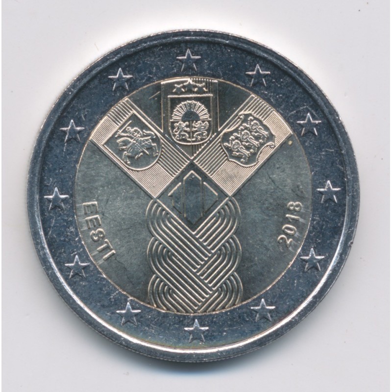 2€ Estonie 2018