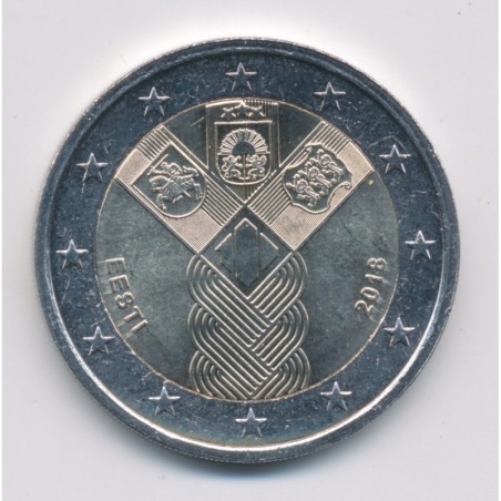 2€ Estonie 2018