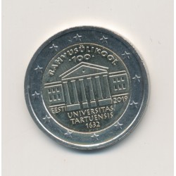 2€ Estonie 2019 - centenaire de la fondation de l'université de Tartu