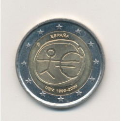 2€ Espagne 2009 - 10e anniversaire UEM