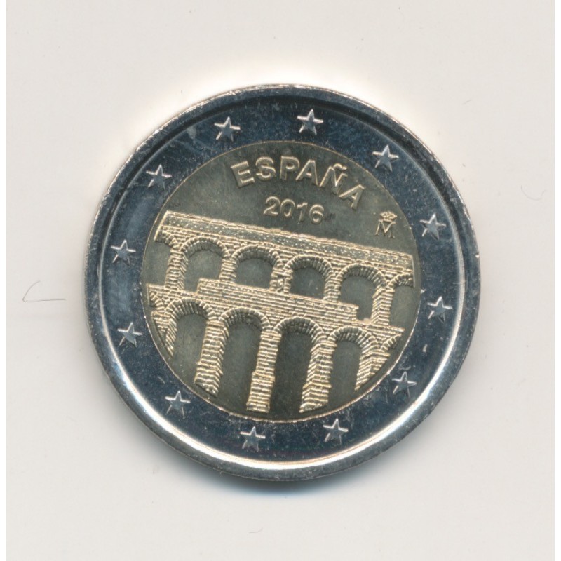 2€ Espagne 2016 - aqueduc de Ségovie 