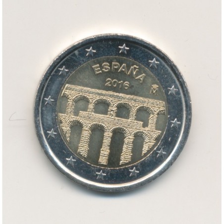 2€ Espagne 2016 - aqueduc de Ségovie 
