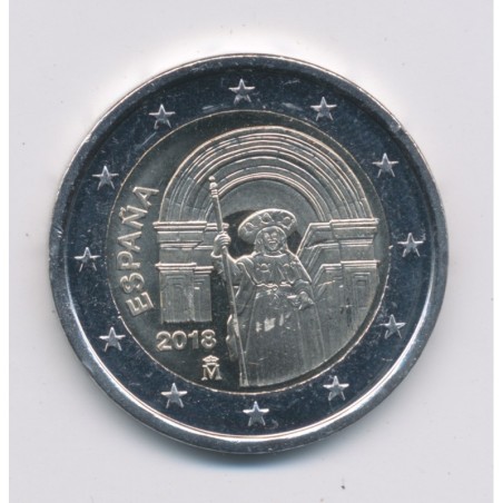 2€ Espagne 2018 - St Jacques de Compostelle